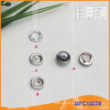 Crystal Cap Fünf Paws Snap Button MPC1007